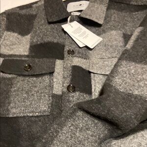 NNO7 Men's Gray/black mostly Wool Jacket